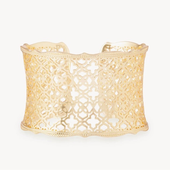 Kendra Scott Gold Cuff Bracelet - Picture 3 of 8